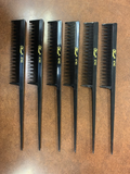 Krest Professional hair comb #4740 (pack of 6)