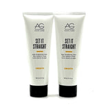 AG Hair Set It Straight Blow Dry Lotion 5 oz (pack of 2)