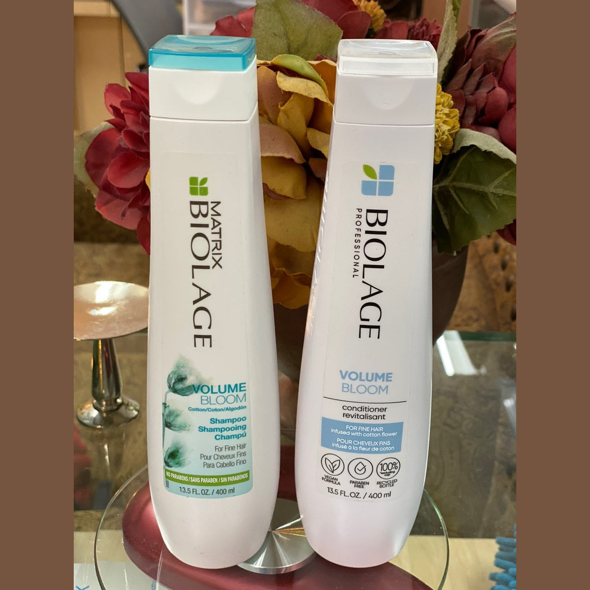 Matrix Biolage / Volume bloom Shampoo & Conditioner 13.5 oz Mix - Duo pure fs