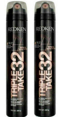 Redken Triple Take 32 Extreme Hold Hair spray 9 oz (pack of 2) original sale aura