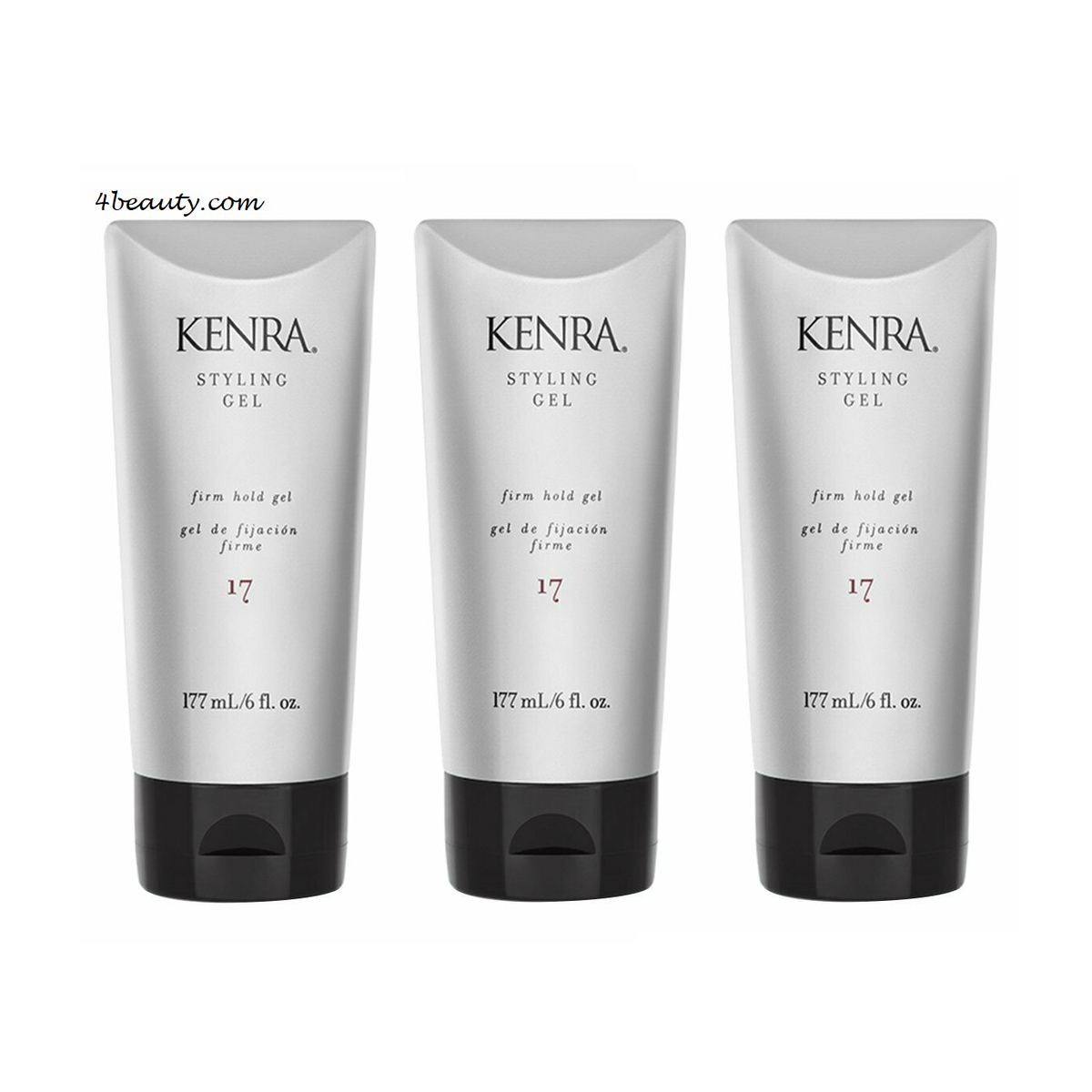 3 Pack - Kenra Styling Gel 17 Firm Hold / Styling Gel 6 oz pure