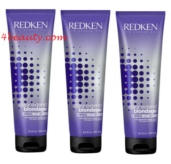 3-pack Redken Blondage Anti Brass Purple Hair Mask 8.5 oz / sale