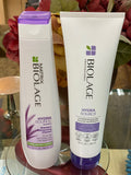 Matrix Biolage Hydrasource Shampoo & Conditioning Balm 13.5oz & 9.5oz Duo  pure care type