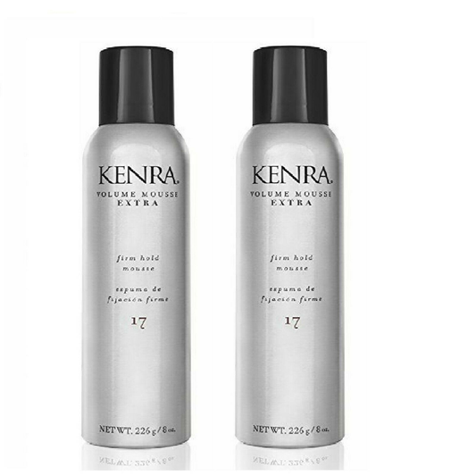 2-Pack Kenra Volume Mousse #17 Extra / Firm Hold 8 oz
