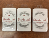Stardel Lash 100% Human Hair Eyelashes Black - SF 99 (pack of 3)