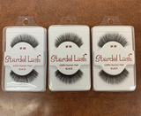 Stardel Lash 100% Human Hair Eyelashes Black - SF 20 (pack of 3)