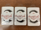Stardel Lash 100% Human Hair Eyelashes Black - SF 02 (pack of 3)