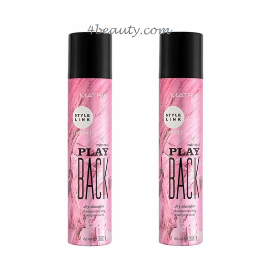 Pack of 2 - Matrix Style Link / Mineral Play Back Dry Shampoo 3.4 oz