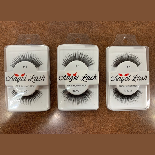 Angel Lash 100% Human Hair #1 (pack of 3) fs