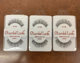 Stardel Lash 100% Human Hair Eyelashes Black - SF 103(pack of 3)