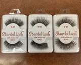 Stardel Lash 100% Human Hair Eyelashes Black - SF 202(pack of 3)