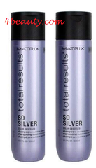Matrix Total Results So Silver Shampoo 10 oz (pack of 2) pure