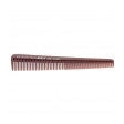 Krest / 50 burgundy Tapering Barber hair comb 71/2" - 1PC pure