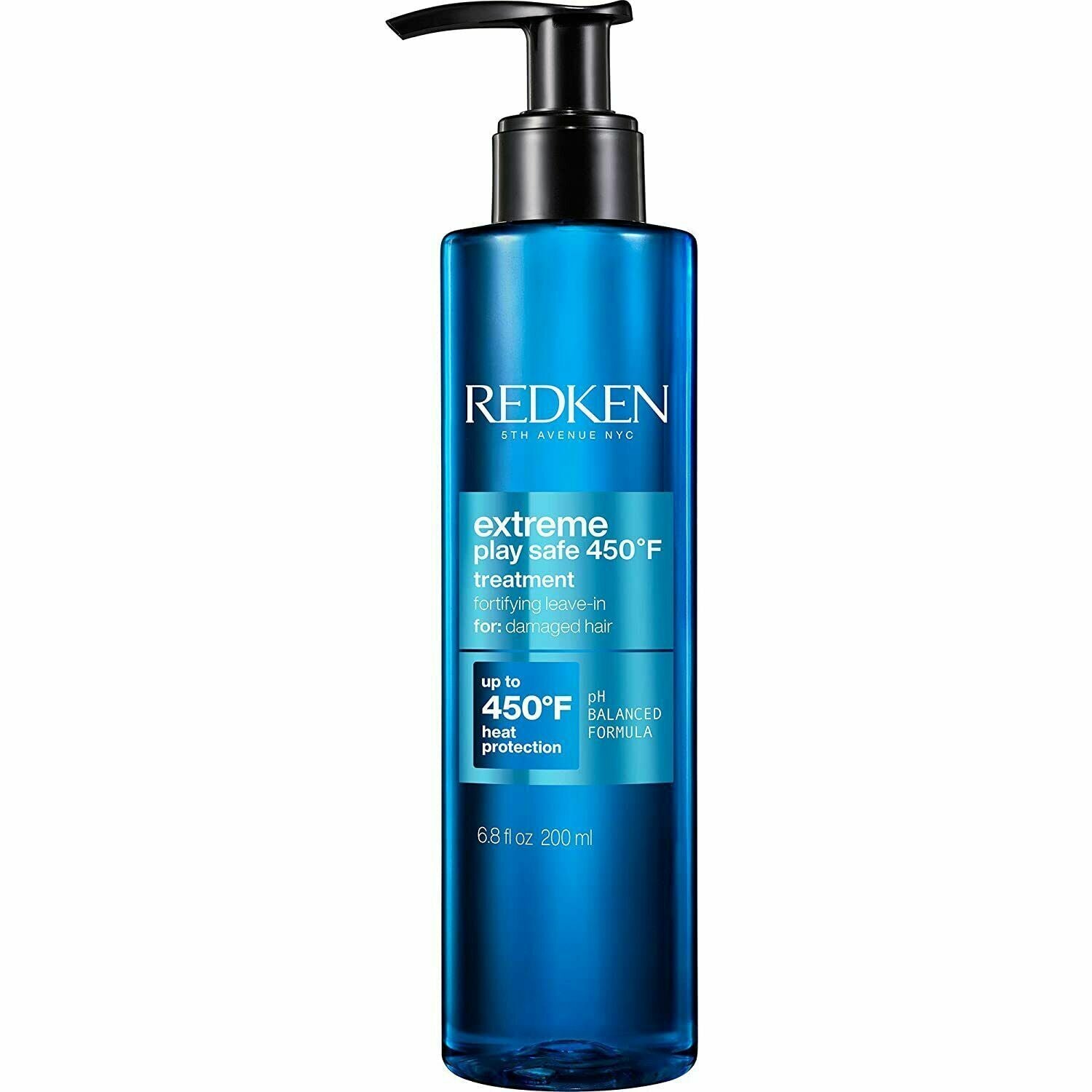 Redken Extreme Play Safe 450°F Leave In - Hair Treatment, 8.5 oz / new package fs