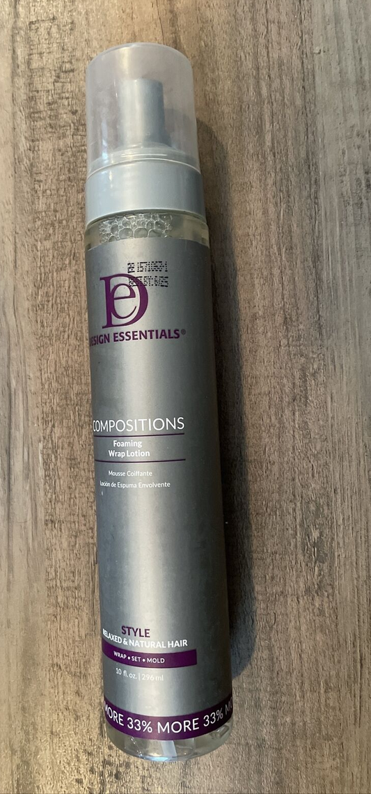 Design / Essentials Compositions Foaming - Wrap Lotion 10 oz fs