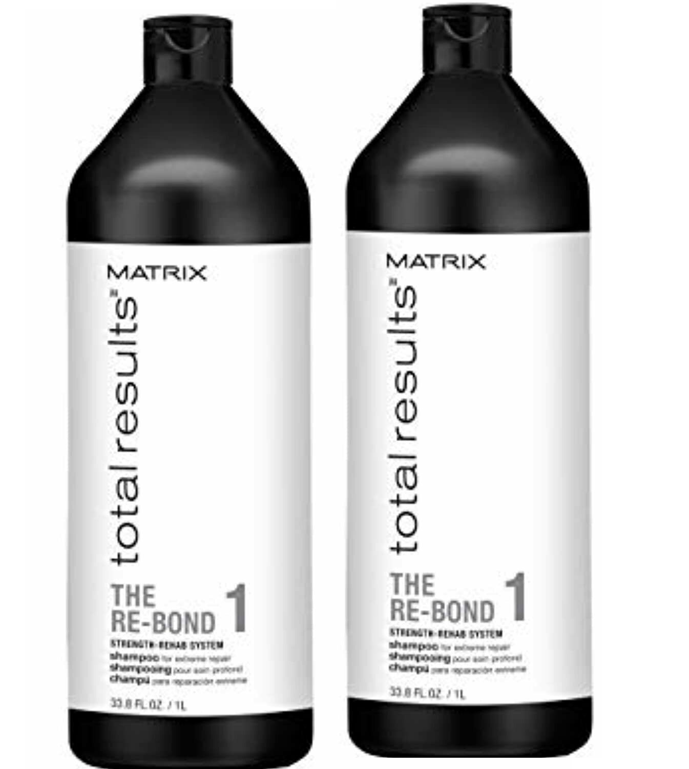 Matrix Total Results / RE-BOND Shampoo 33.8 oz (pack of 2)