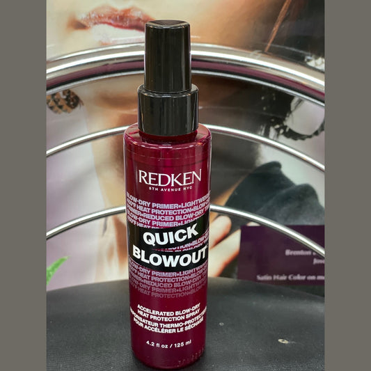 Redken Quick / Blowout Heat Protecting Spray 4.2 oz pure