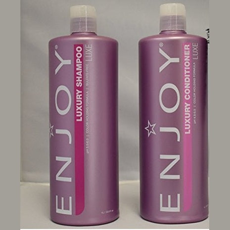 Enjoy Sulfate-Free Luxury Shampoo and Luxury Conditioner DUO Set 33.8 fl oz - Forever Beauty Choice