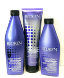 Redken Color Extend Blondage Anti Brass Purple Shampoo+Conditioner 10oz& mask 8oz 3 PC SET