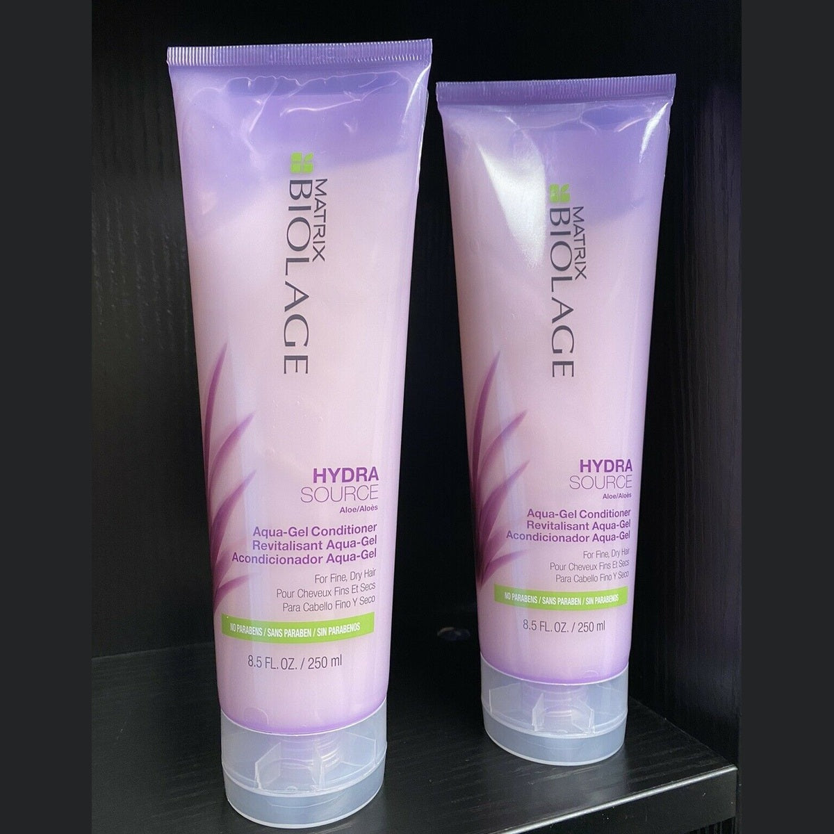 2 Pack - Matrix Biolage / Hydrasource Aqua Gel Conditioner 8.5 oz
