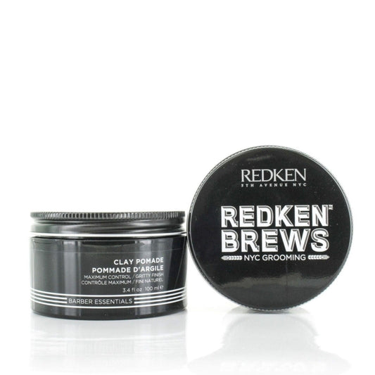 Redken Brews / Clay Pomade 3.4 oz pure fs