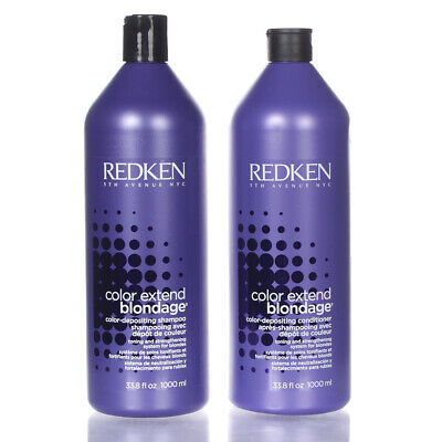 Duo Redken Color Extend Blondage Shampoo & Conditioner 33.8 oz - OG pure