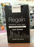 Absolute Regain Hair Fibers Light Brown  0.81oz / 23g