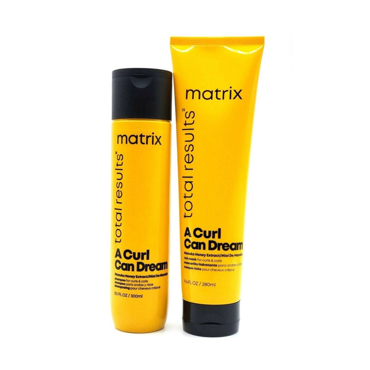 Matrix Total Results / A Curl Can Dream Shampoo 10.1 oz & Rich Mask 9.4 oz - Duo