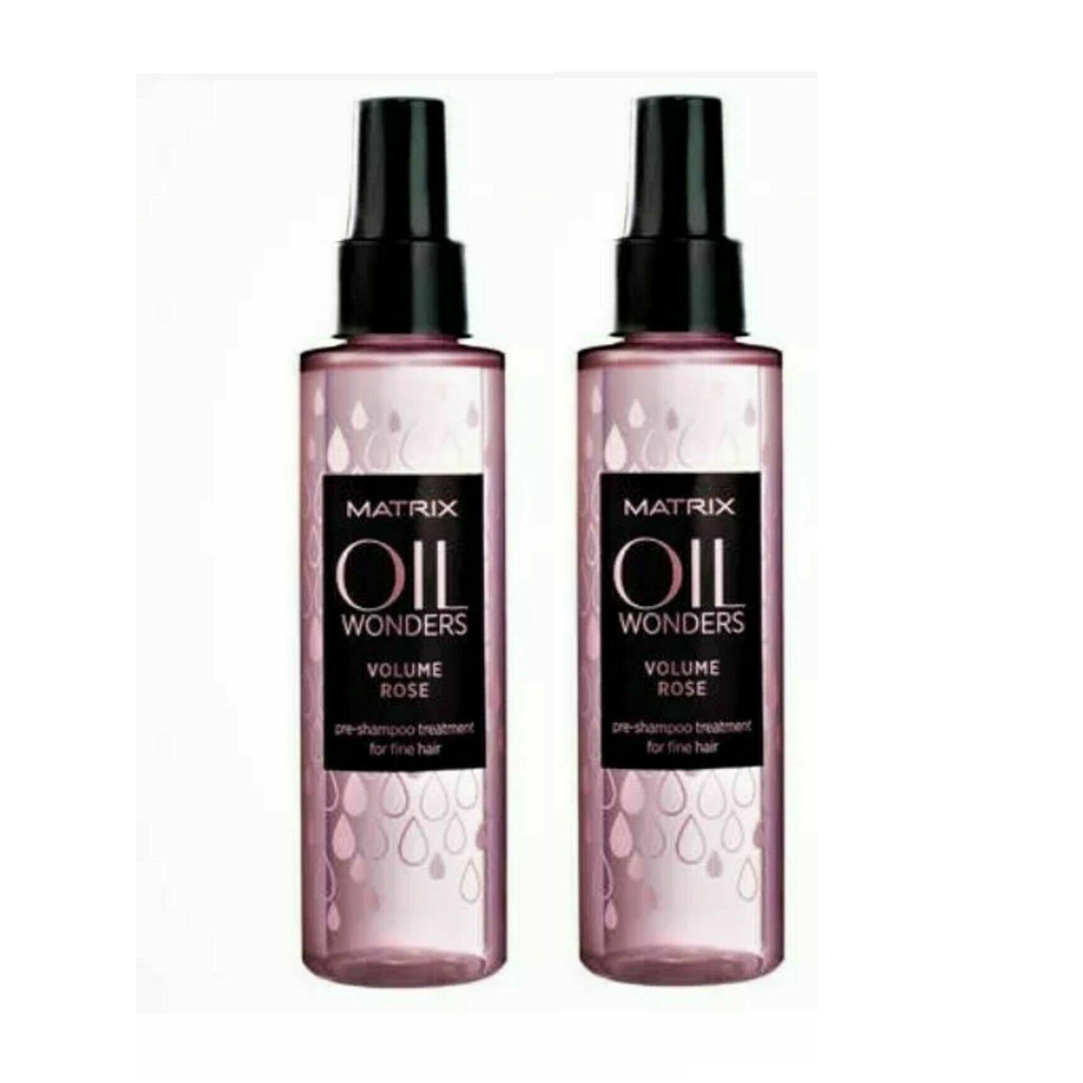 2 Pack - Matrix Oil Wonders / Volume Rose Pre Shampoo Treatment : 4.2 oz sale