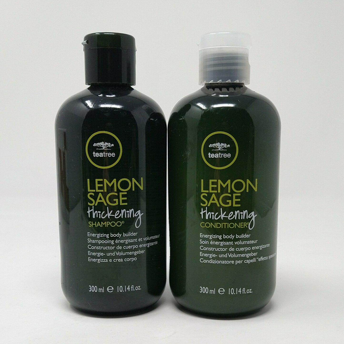 Paul Mitchell Tea Tree Lemon Sage Shampoo and Conditioner duo set for thickening hair volume