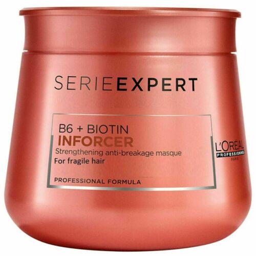 Loreal Serie Expert Inforcer B6 + Biotin - masque, 8.4 oz / pure