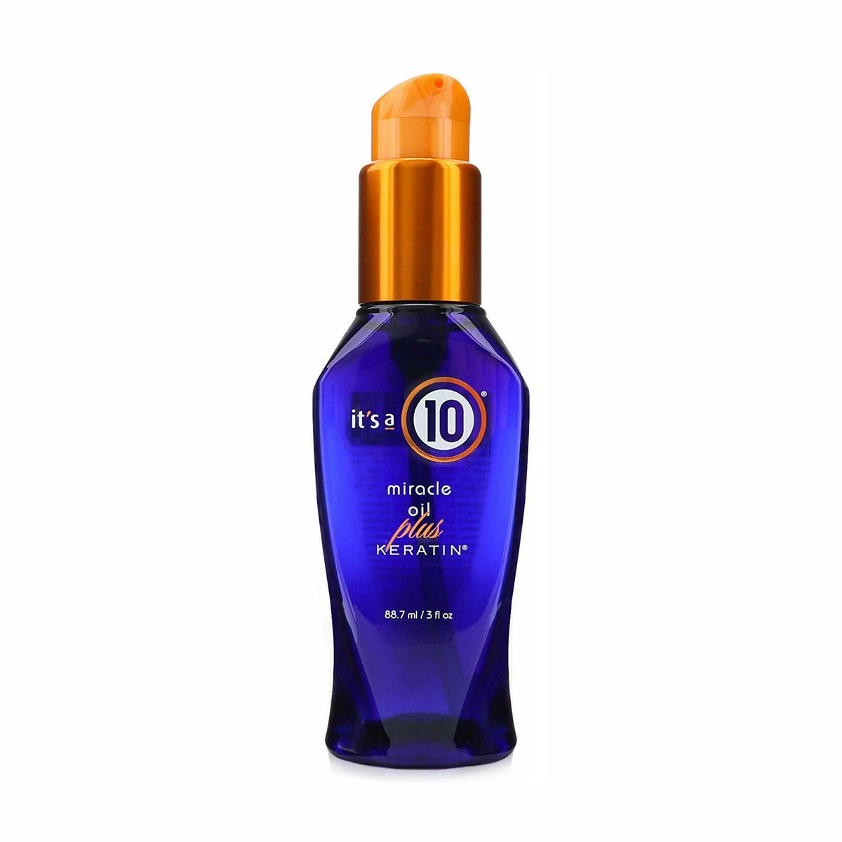 3 oz It's A 10 Miracle Oil Plus Keratin Heals & protects pure