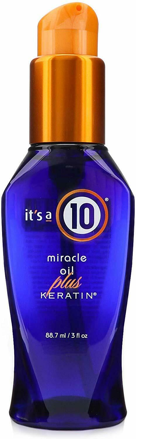 3 oz It's A 10 Miracle Oil Plus Keratin Heals & protects pure