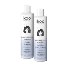 Ikoo Don't Apologize Volumize Shampoo & Conditioner 11.8 oz Duo sv  pure type