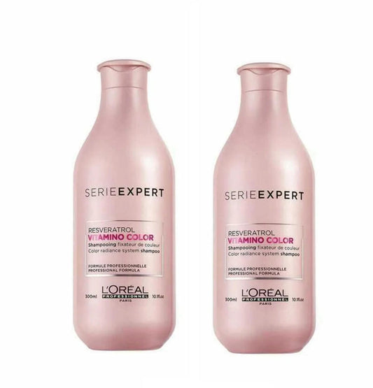 2-pack Loreal Serie Expert Vitamino / Color Shampoo 10.1 oz