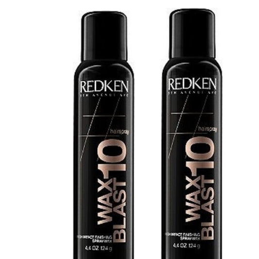 2-Pack Redken Wax Blast / 10 High Impact Spray Wax 4.4 oz OG