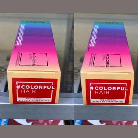 2-pack Loreal Colorful Semi-Permanent / Haircolor, 3 oz Red Lipstick