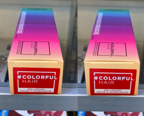 2-pack Loreal Colorful Semi-Permanent / Haircolor, 3 oz Red Lipstick