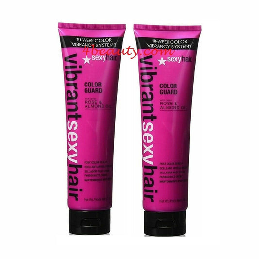 2 Pack - Sexy Hair Vibrant / Color Guard Post Sealer 5.1 oz pure