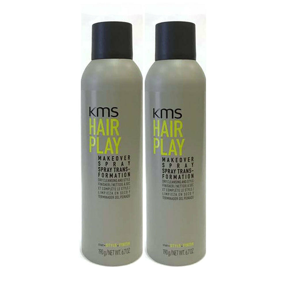 KMS Hair Play Makeover Spray 6.7 oz new package <Pack of 2>