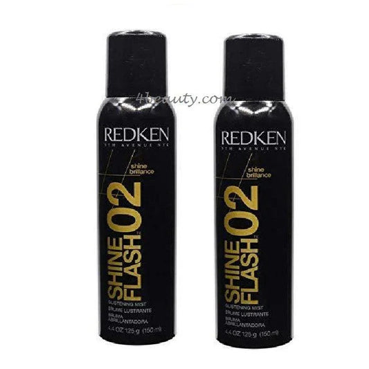 2-pack Redken Shine / Flash 02 Glistening Mist, 4.4 oz pure fs✔️