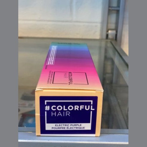 Loreal Colorful Semi-Permanent / Haircolor, 3 oz - Electric Purple fs