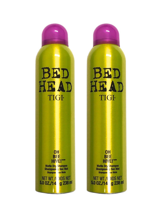 2-Pack Tigi Bed Head Oh Bee Hive! Matte Dry Shampoo 5 oz pure