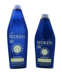 Redken Nature Science Extreme Fortifying Shampoo & Conditioner Vegan 10 oz Duo sale pure