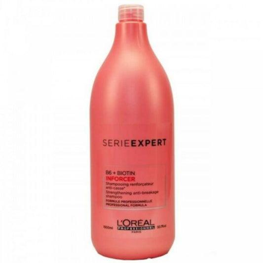 50.7 oz Loreal Serie Inforcer B6 + Biotin Shampoo - pure / fs
