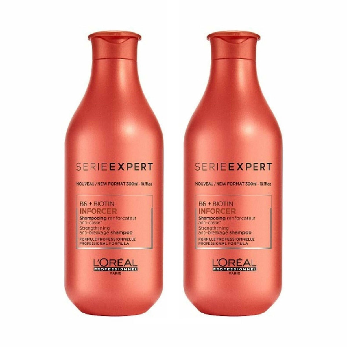 2-pack Loreal Serie Inforcer B6 + Biotin Shampoo 10.1 oz / sale
