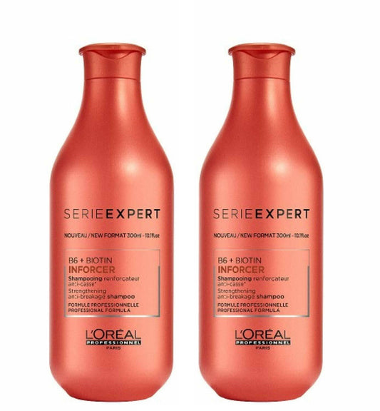 2-pack Loreal Serie Inforcer B6 + Biotin Shampoo 10.1 oz / sale