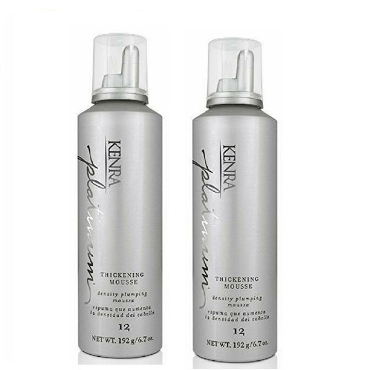 2-pack Kenra Platinum / Thickening Mousse 6.7 oz