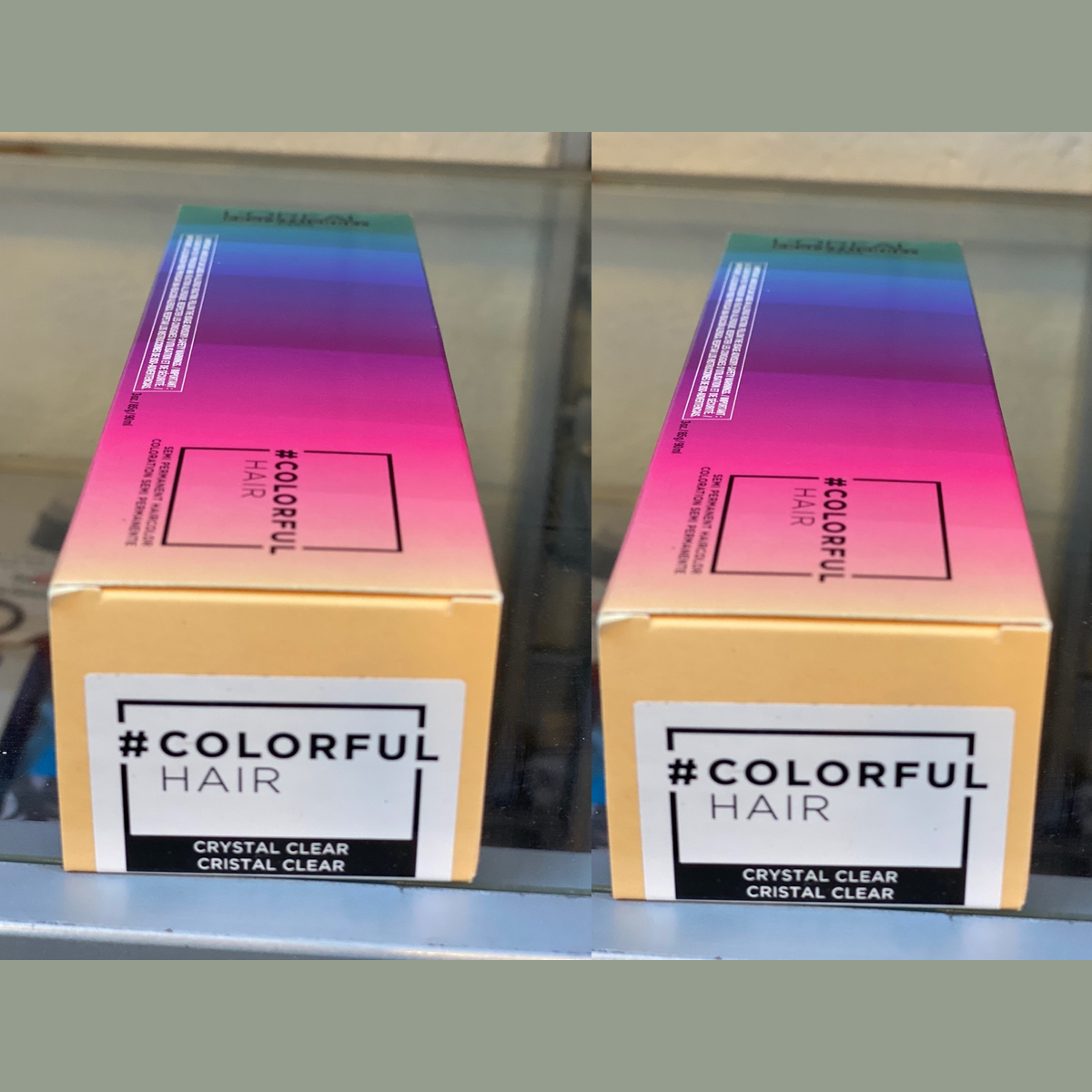 Loreal Colorful Semi-Permanent Haircolor, 3 oz Crystal Clear 2-pack