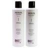 Nioxin System 1 Cleanser & Scalp Therapy Conditioner Duo 10.1oz